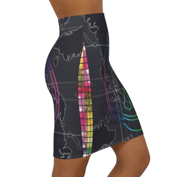 Womens Dj Mini Skirt