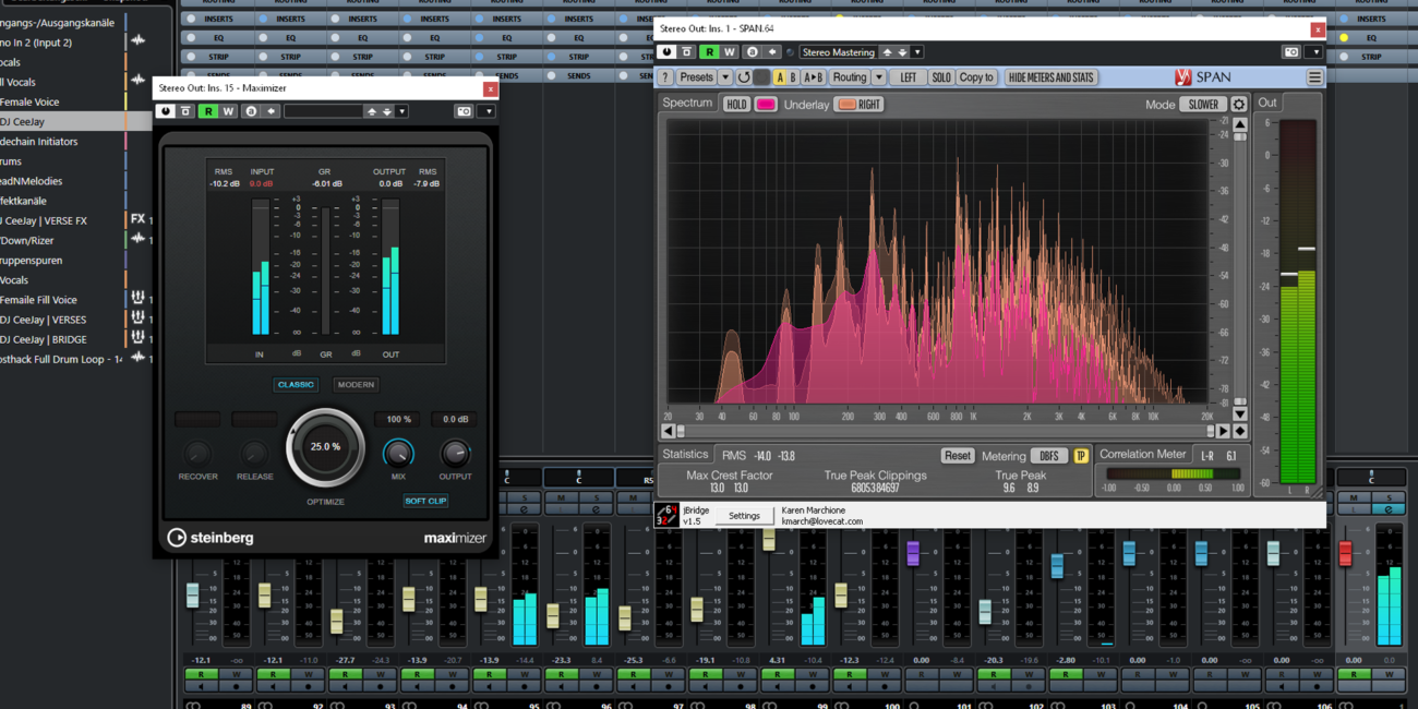 DJ CeeJay Producing Tired Of Trying In Cubase
